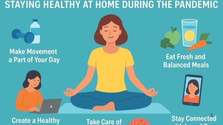 Staying Healthy at Home During the Pandemic
