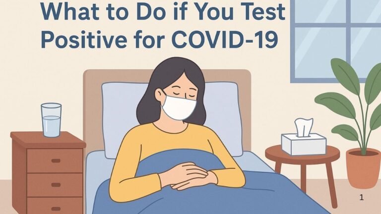 What to Do if You Test Positive for COVID-19