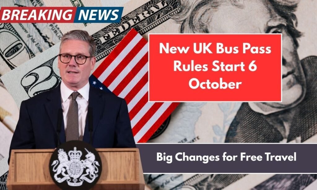 New UK Bus Pass Rules Start 6 October Big Changes for Free Travel