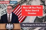 New UK Bus Pass Rules Start 6 October Big Changes for Free Travel