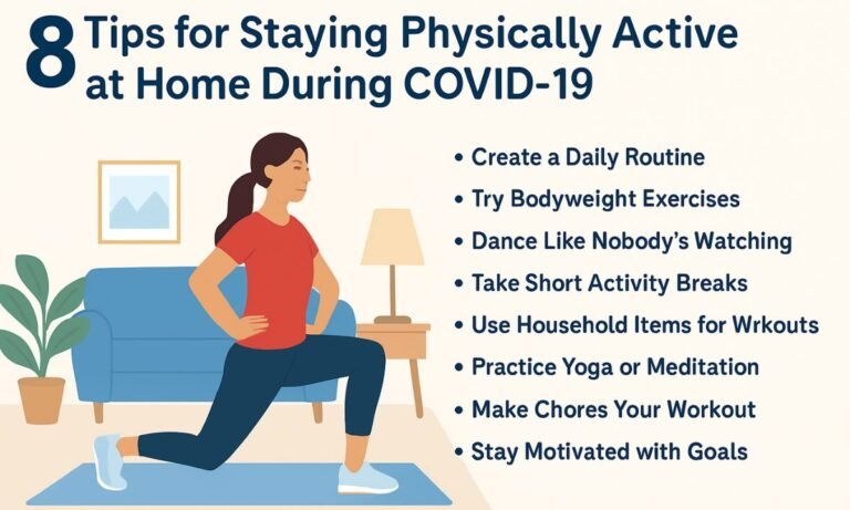 8 Tips for Staying Physically Active at Home During COVID-19